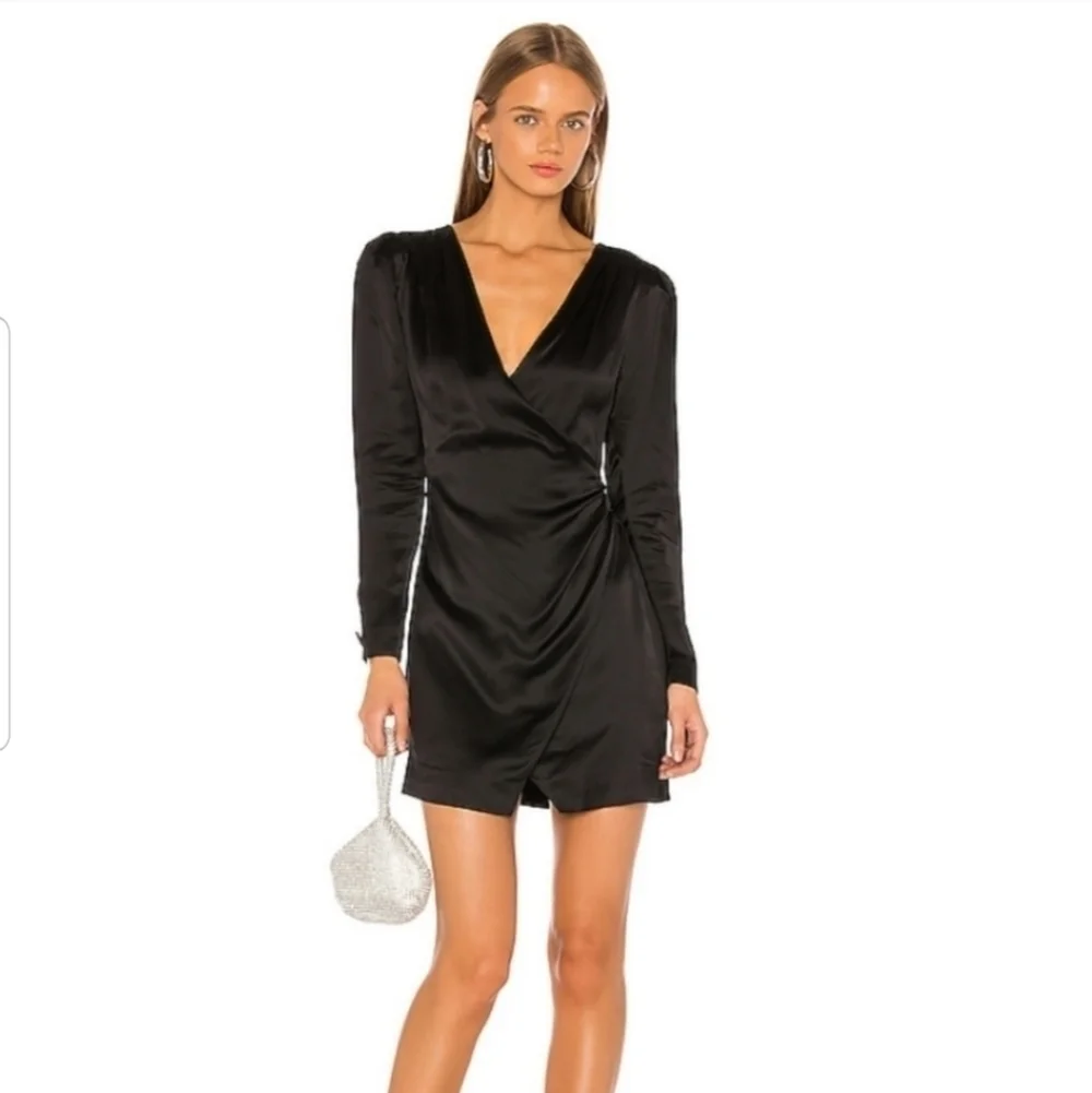 NWT GRLFRND Nik‎ Shirt Mini Dress in Red size Small